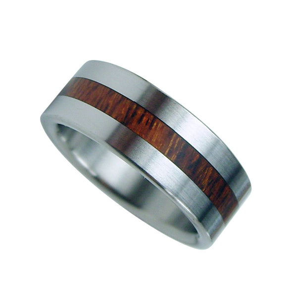 Titanium with Desert Ironwood
